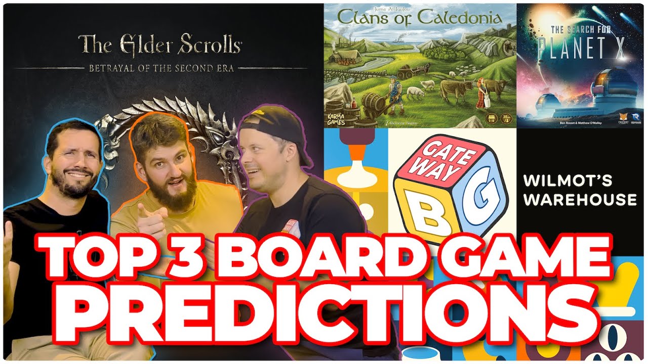 Read more about the article Ep 070 | What Are The Top Three Board Game Predictions For 2025?