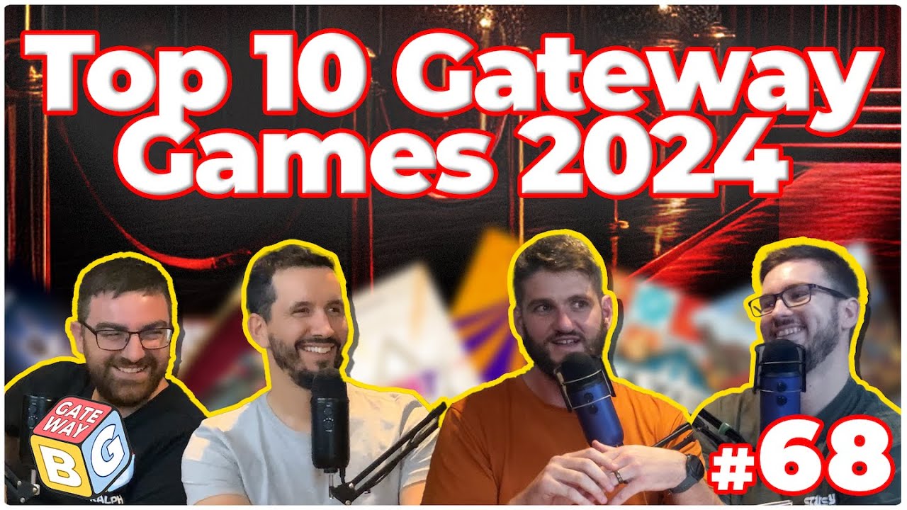 Read more about the article Ep 068 | The Top 10 Gateway Games of 2024