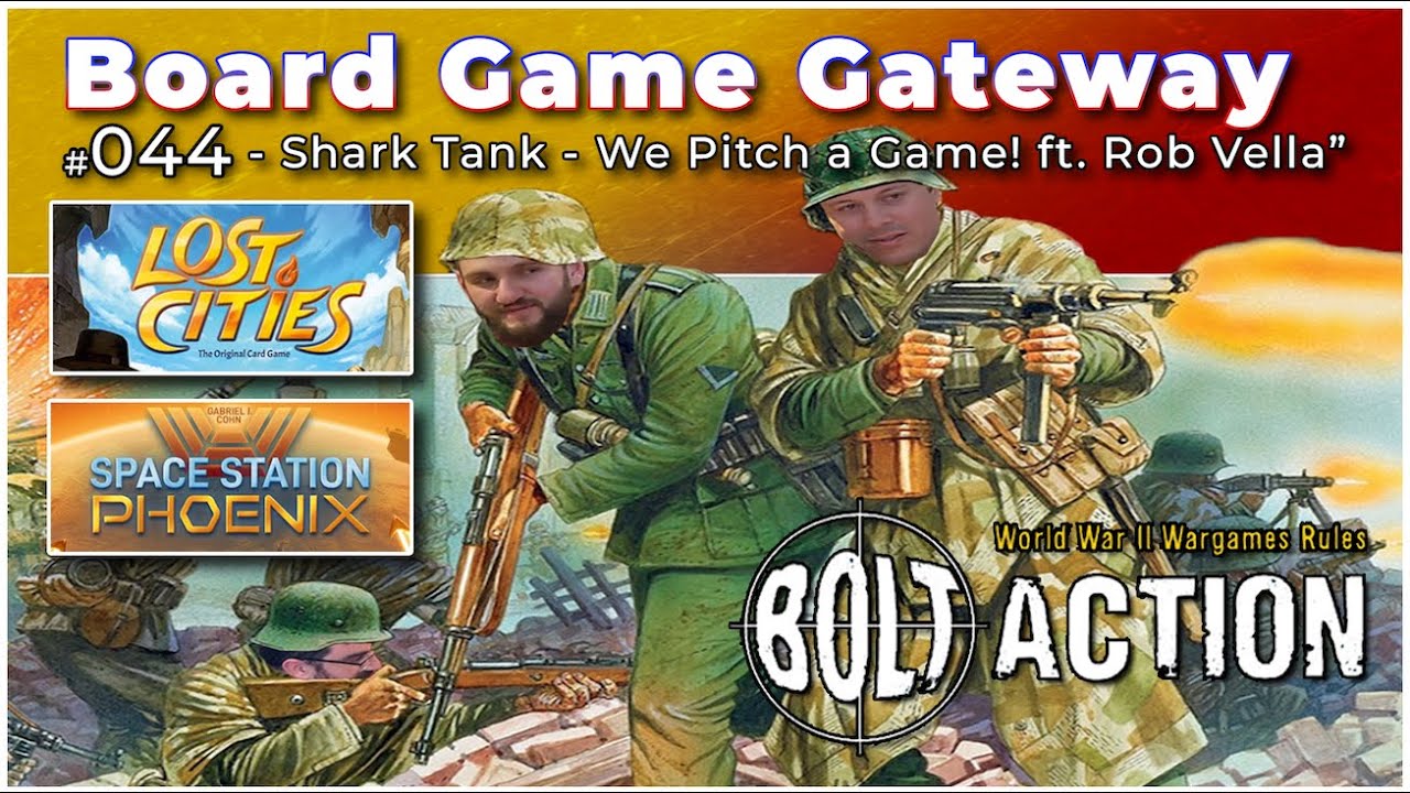 Read more about the article EP 044 | Shark Tank – We Pitch a Game! ft. Rob Vella