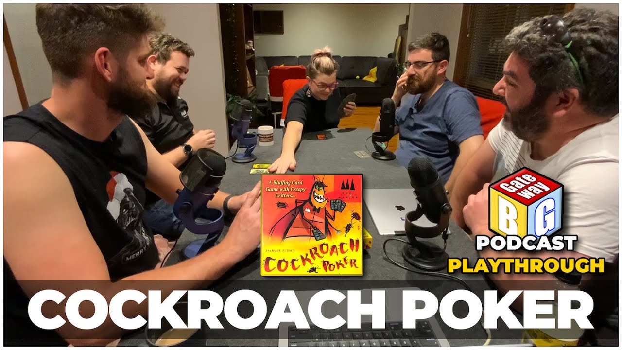 Read more about the article COCKROACH POKER ft. Georgee | Pre-Podcast Playthrough